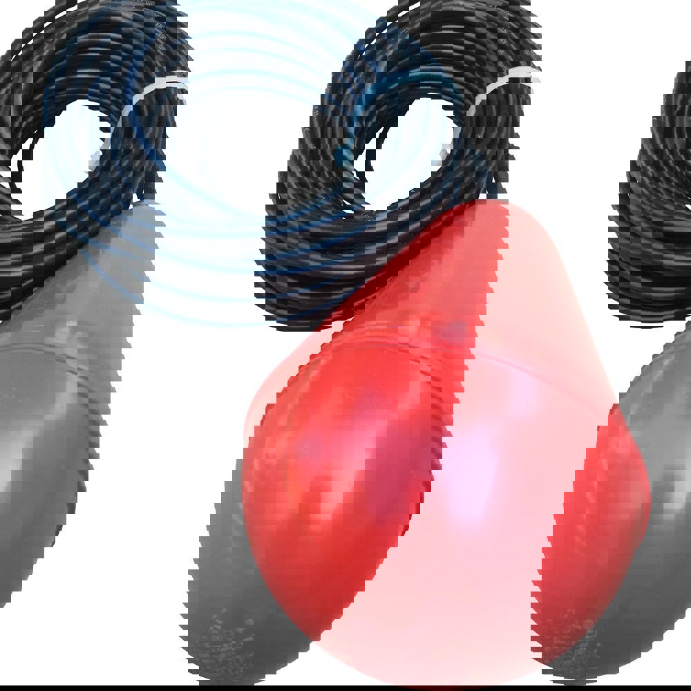 Float Switches; Pump Type: Float Switch; For Use With: Septic/Grinder Pumps; Float Style: Internally Weighted Float Switch; Voltage (AC): 3.3V DC; 120V AC; 220V AC; 12V DC; Horsepower: 1/2; Amperage Rating: 13.0000; Cord Length: 33; Mount Type: Drop-in; M